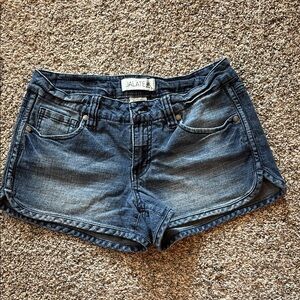 Women's Blue Denim Shorts